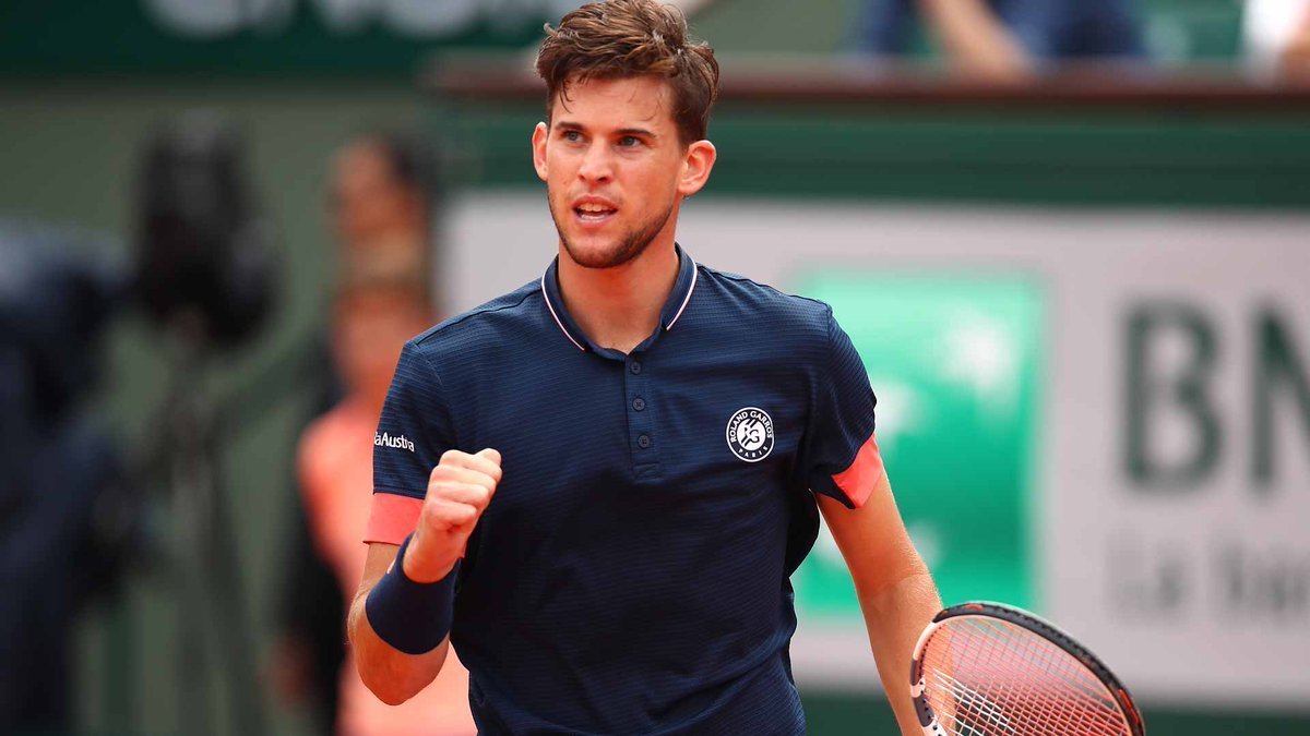 تەننيس: العاشقى توپتا دومينيك تيم وزدى