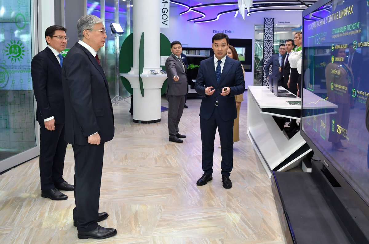 قازاقستان وڭىردەگى كيبەر مەملەكەتكە اينالۋى ءتيىس – پرەزيدەنت