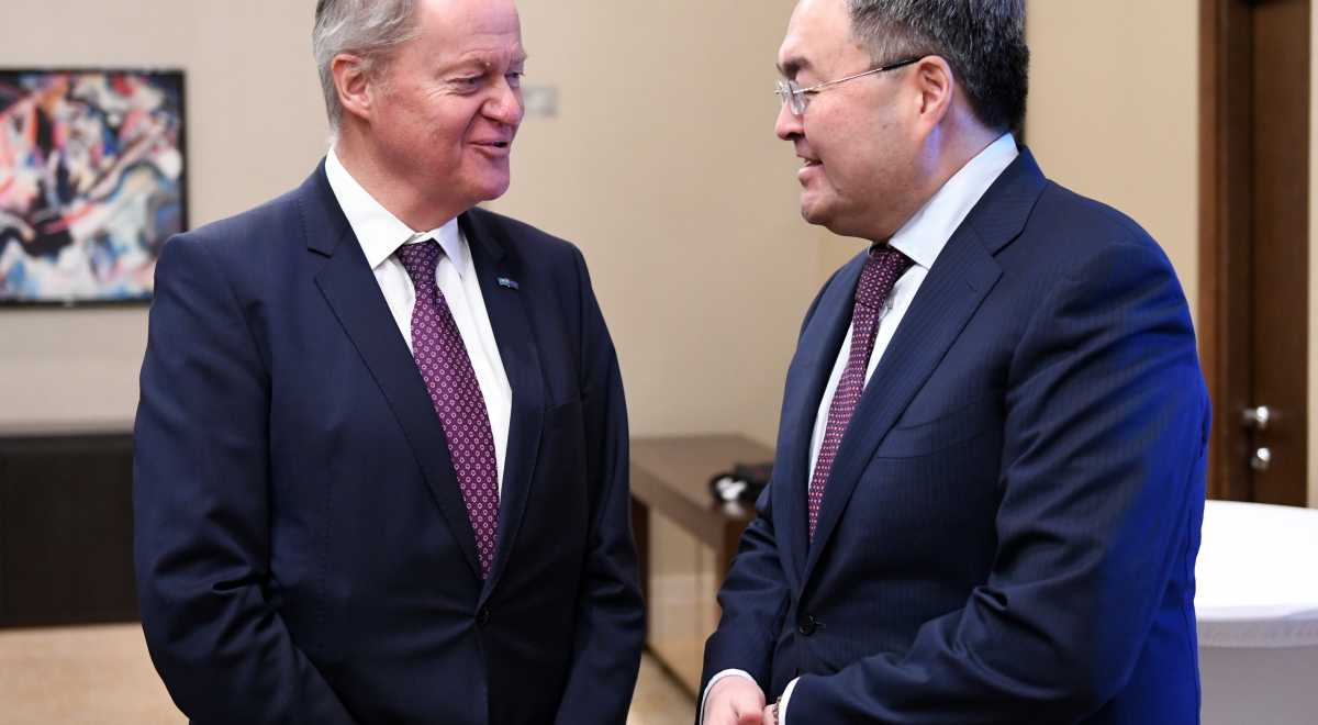 ەۋرووداق ەلشىلەرى قازاقستانمەن ساياسي جانە ەكونوميكالىق ىنتىماقتىستىقتىڭ كەلەشەگىن جوعارى باعالايدى