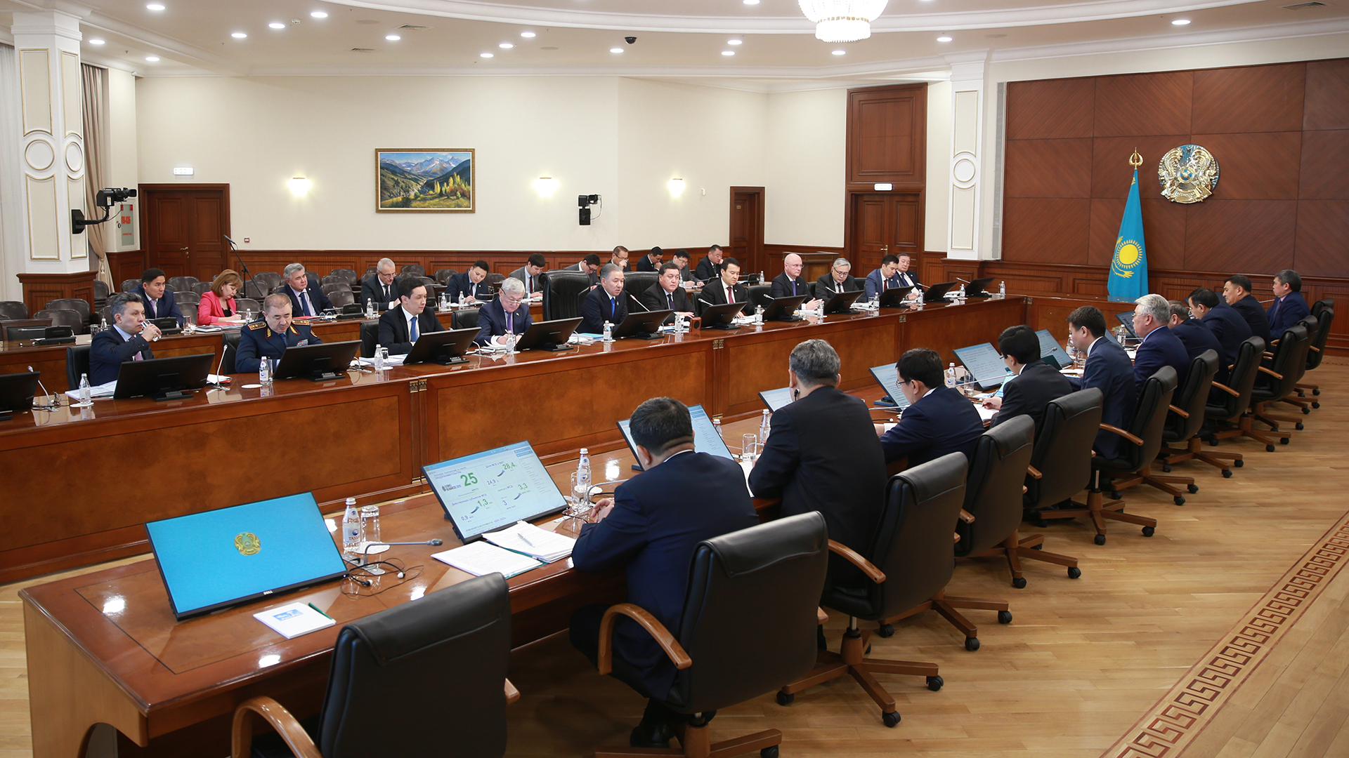 اسقار مامين جاڭعىرتۋ جونىندەگى ۇلتتىق كوميسسيا وتىرىسىن وتكىزدى