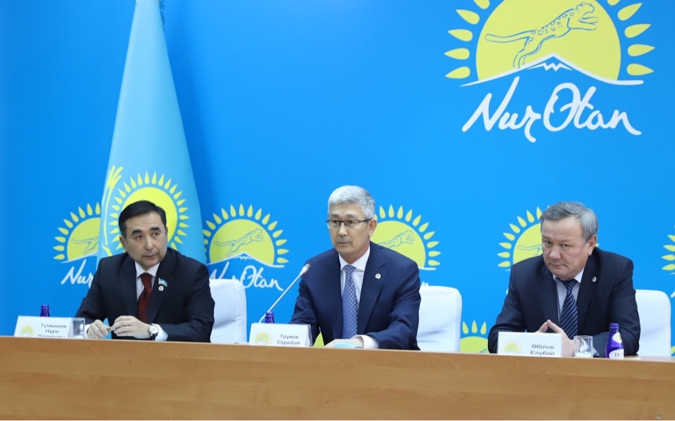 ەلباسى تاپسىرماسى – ماڭعىستاۋلىق پارتيا اكتيۆىنىڭ نازارىندا