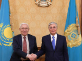پرەزيدەنت مەملەكەت جانە قوعام قايراتكەرى ومىربەك بايگەلدىنى قابىلدادى