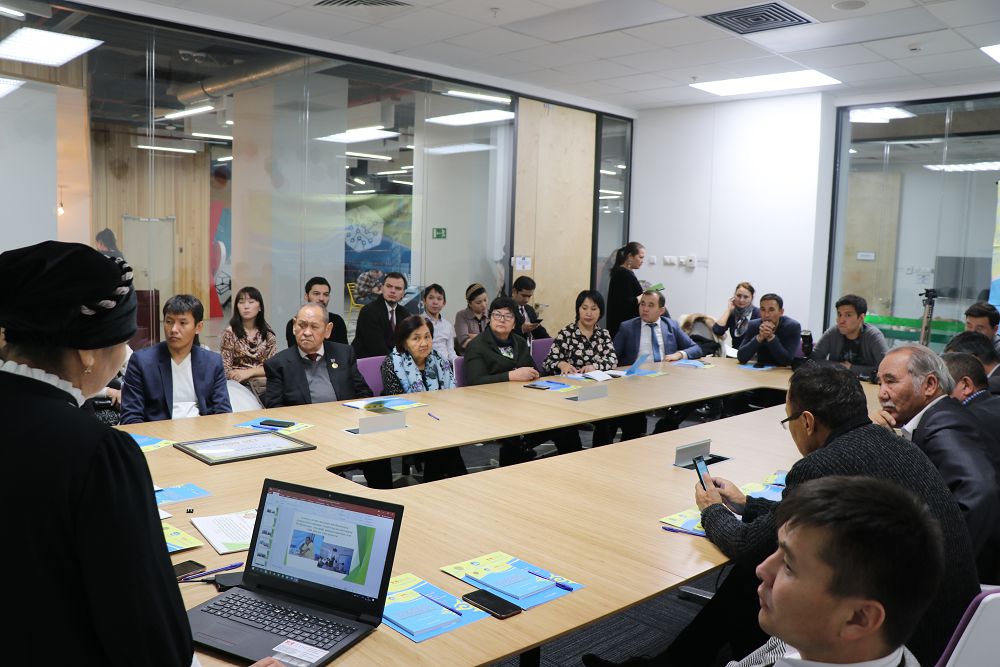 الماتىدا رۋحاني جاڭعىرۋعا قاتىستى جوبالار ناتيجەسىنىڭ تانىستىرىلىمى ءوتتى