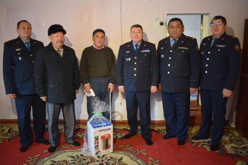 ماڭعىستاۋلىق پوليتسەيلەر تۇپقاراعان اۋدانىندا بولدى