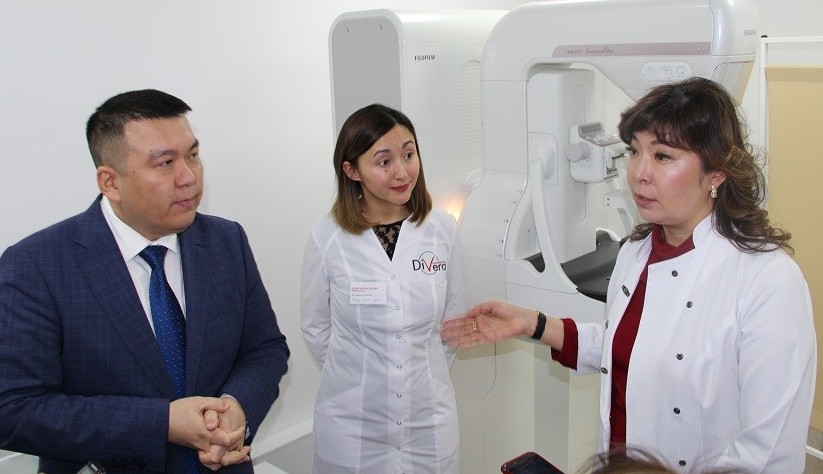 الماتى قالاسىندا ءبىرىنشى توموسينتەز ورتالىعى اشىلدى