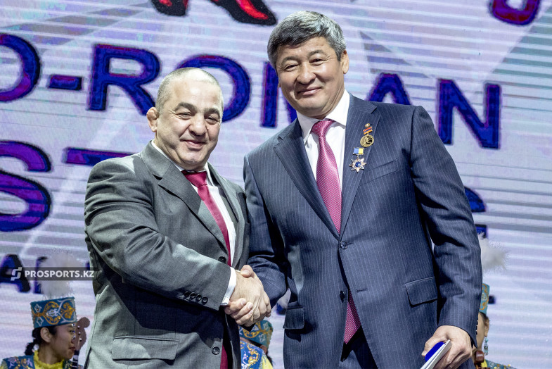 الماتىدا داڭقتى بالۋاننىڭ قۇرمەتىنە كۇرەس زالى اشىلدى