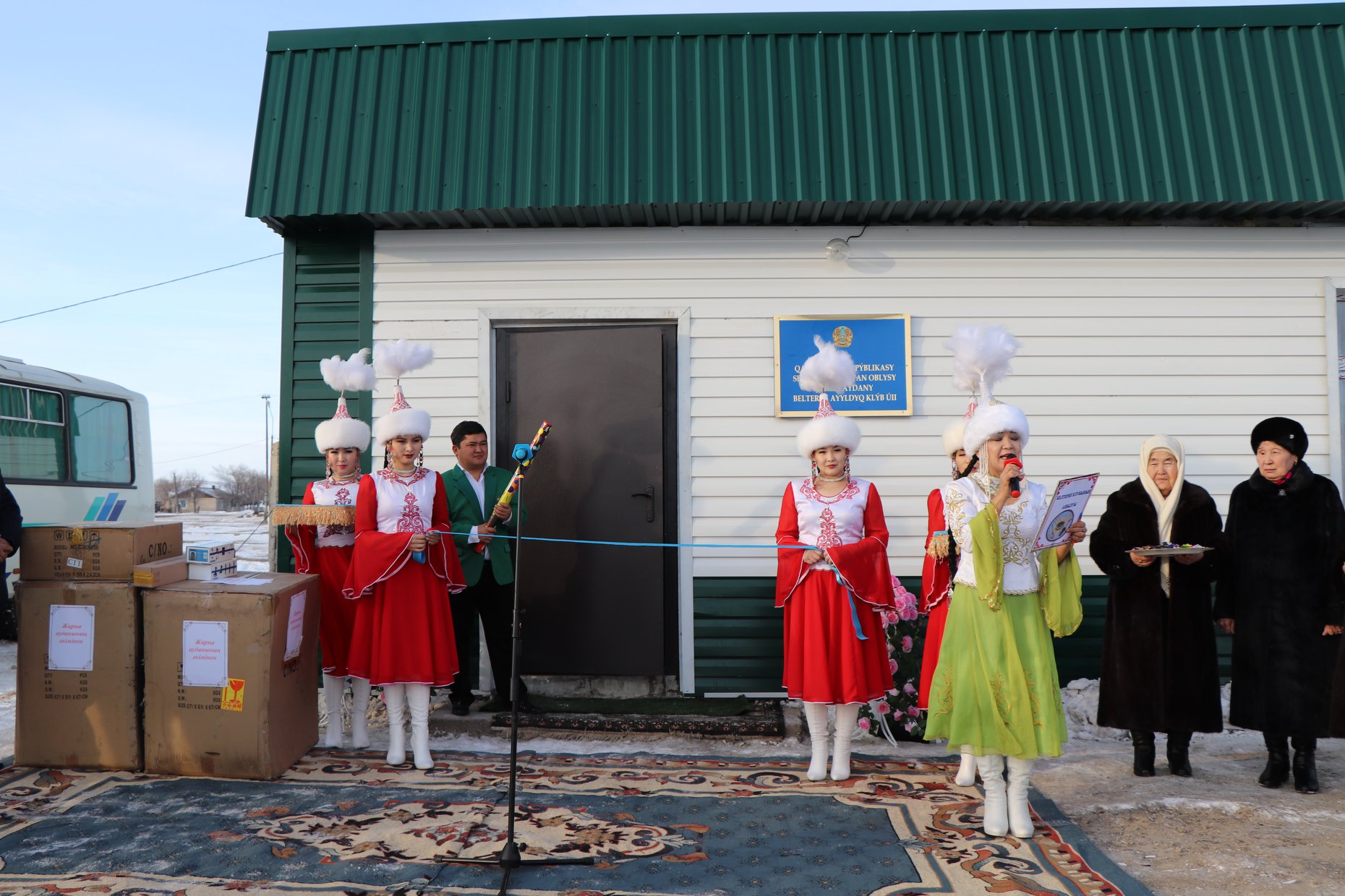 جارما اۋدانىنىڭ بەلتەرەك اۋىلىندا مادەنيەت ءۇيى اشىلدى