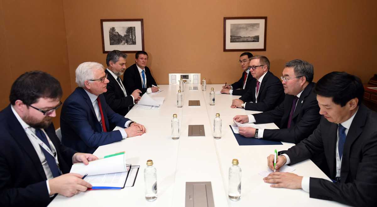 سىرتقى ىستەر ءمينيسترى «ازيا-ەۋروپا» فورۋمىنا قاتىستى