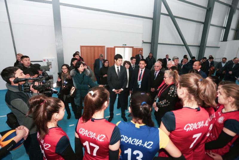 ورالدا جاڭا سپورت مەكتەبى اشىلدى