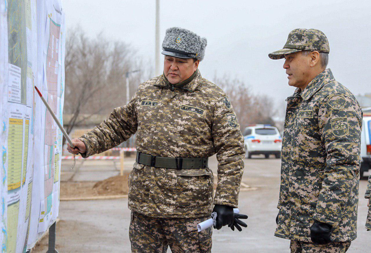 وڭتۇستىك ءوڭىردىڭ اسكەري بولىمدەرى مەن مەكەمەلەرى تەكسەرىلدى