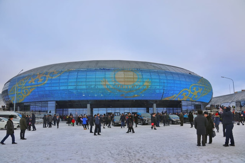 بەس مىڭ ورىندىق مادەني-سپورتتىق كەشەن پايدالانۋعا بەرىلدى