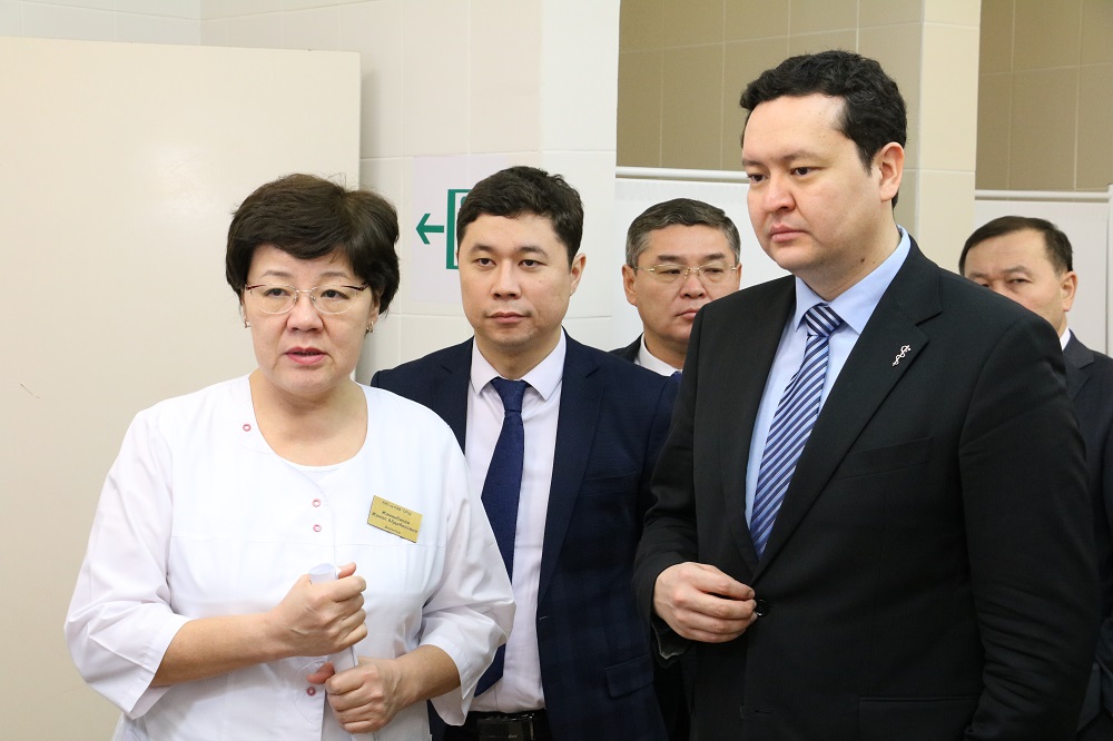 ماڭعىستاۋداعى مەديتسينالىق ۇيىمداردىڭ ءمامس جۇيەسىنە دايىندىعى تەكسەرىلدى