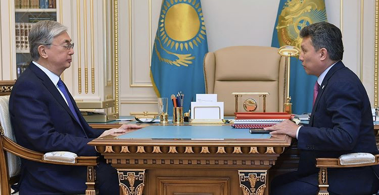 پرەزيدەنت باقىت سۇلتانوۆتى قابىلدادى