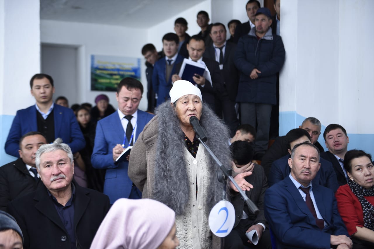 شىمكەنت: اباي اۋدانىنىڭ اكىمى ەسەپ بەردى