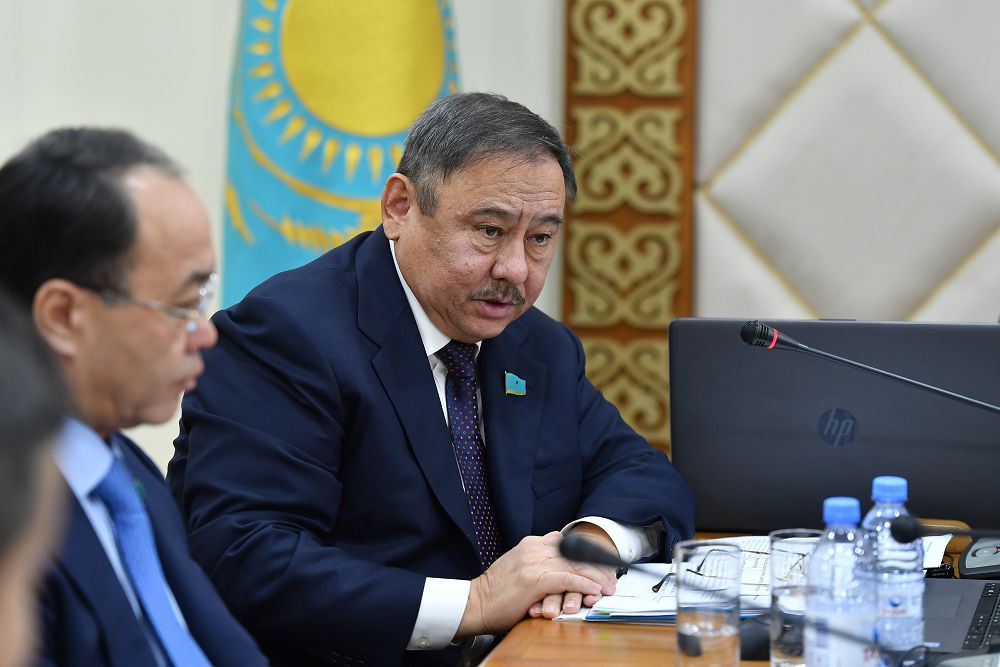 سەناتتا «بايتەرەك» عارىش زىمىران كەشەنiن قۇرۋ ماسەلەسى قاراستىرىلدى