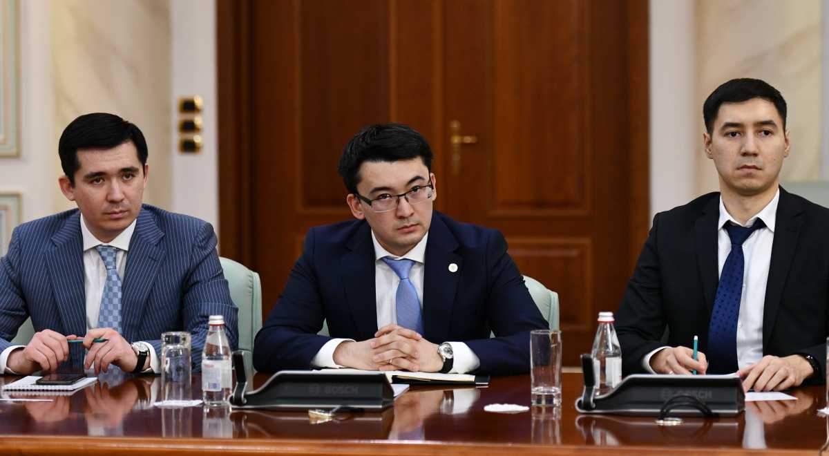 مۇحتار تىلەۋبەردى پرەزيدەنتتىك جاستار كادر رەزەرۆىنىڭ مۇشەلەرىمەن كەزدەستى