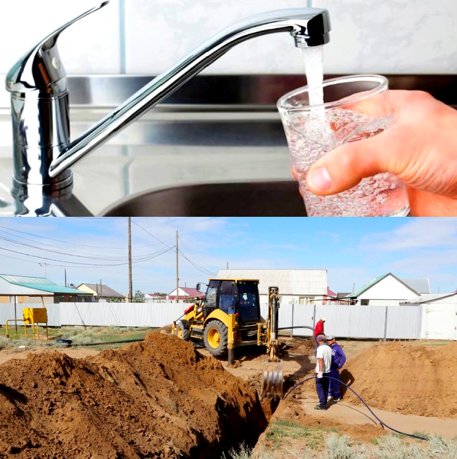 ماقتاارالدا 5 ەلدى مەكەننىڭ اۋىز سۋ جۇيەلەرى قايتا قۇرىلدى