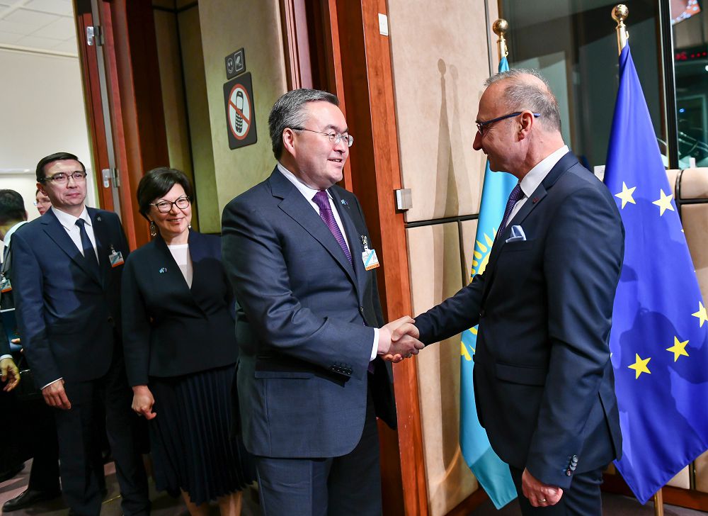 قازاقستان ەۋروپالىق وداقپەن ىنتىماقتاستىقتى نىعايتۋدا