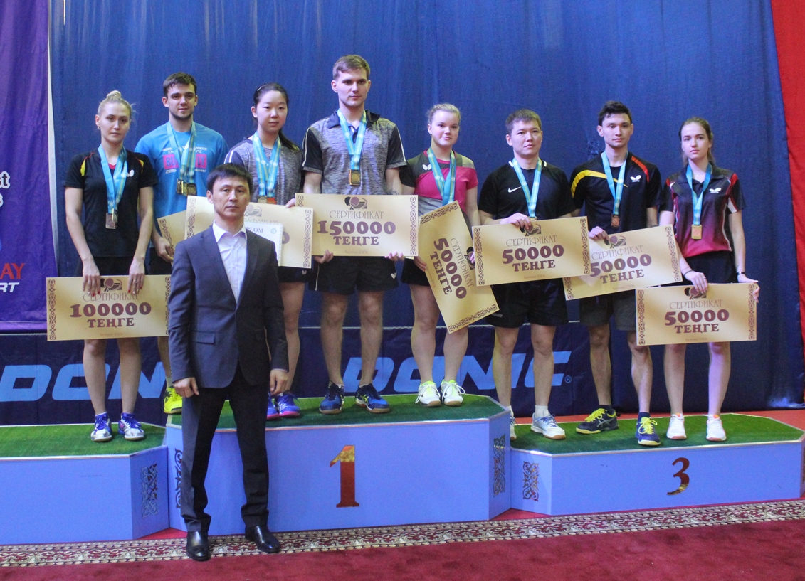 قاراعاندىدا ۇستەل تەننيسىنەن ەل چەمپيوناتى ءوتتى