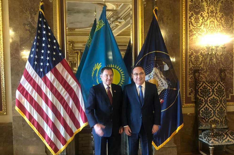 قازاقستاننىڭ اقش-تاعى ەلشىسى يۋتا شتاتىنا جۇمىس ساپارىمەن باردى