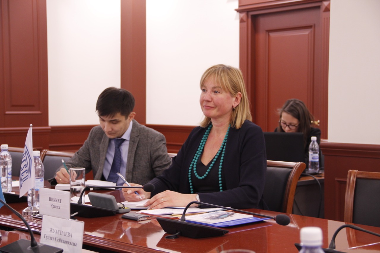 اقتوتى رايىمقۇلوۆا يۋنەسكو وكىلى كريستا پيكاتتى قابىلدادى