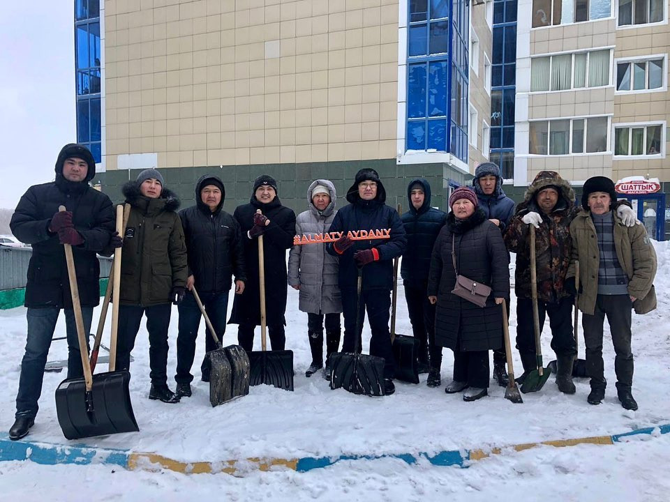 «الماتى» اۋدانى اكىمدىگى «ءبىز بىرگەمىز» چەللەندجىن قابىل الدى