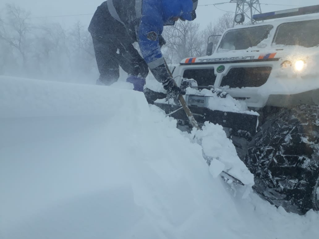 استراحان تاس جولىندا ەلوردالىق تجد قىزمەتكەرلەرى 5 ادامدى قۇتقاردى