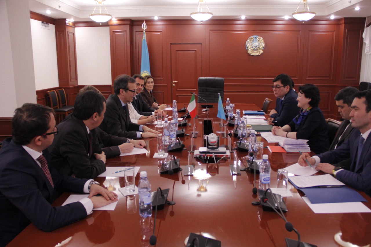 اقتوتى رايىمقۇلوۆا ANSA اقپارات اگەنتتىگىنىڭ وكىلدەرىن قابىلدادى