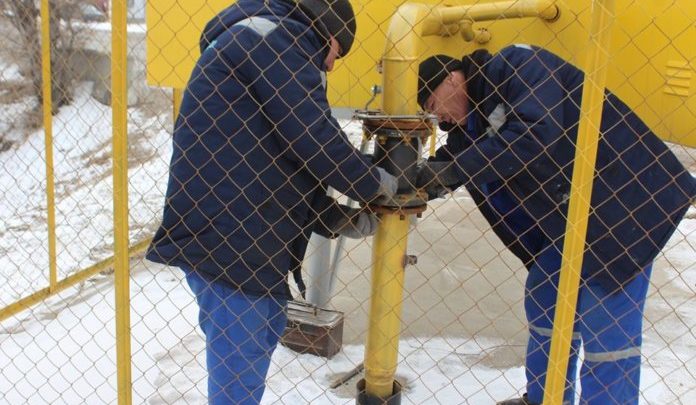 تاراز قالاسىنىڭ «ءشولدالا» شاعىن اۋدانىنا گاز بەرىلدى