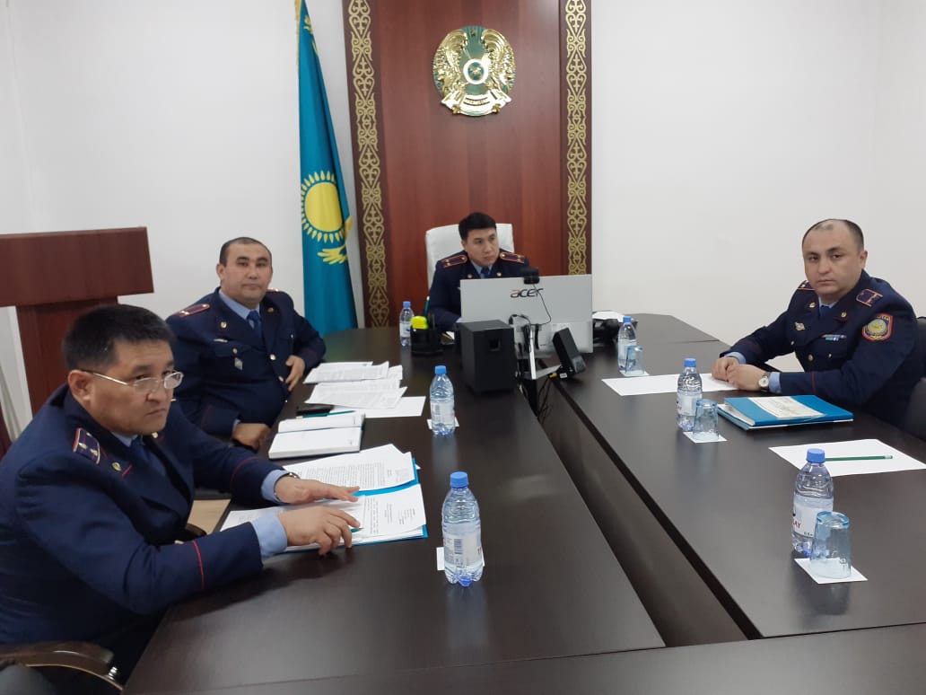 ماڭعىستاۋلىق پوليتسەيلەر كۇزەت مەكەمەلەرىمەن كەزدەسۋ وتكىزدى