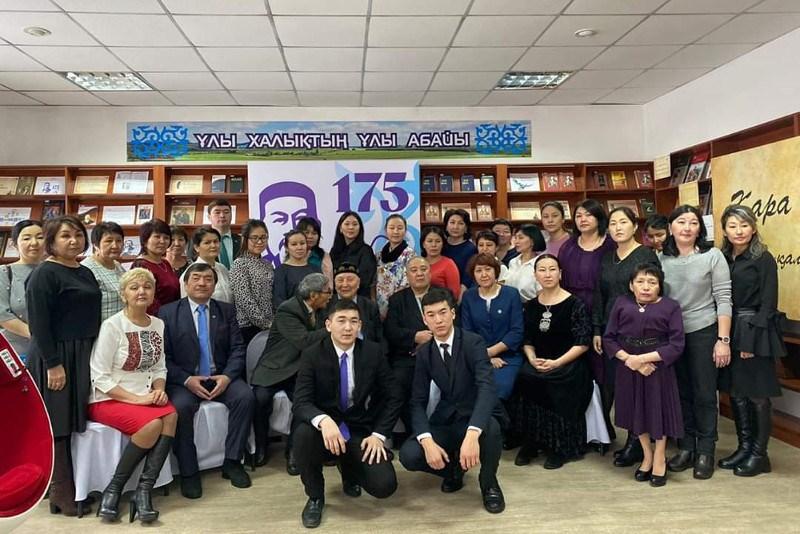 كوكشەتاۋدا اباي ادەبي ورتالىعى اشىلدى