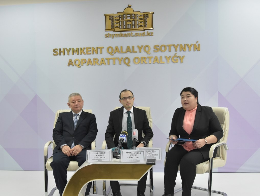 شىمكەنتتە 205 ازاماتتىق ءىس مەدياتسيا تارتىبىمەن شەشىلگەن