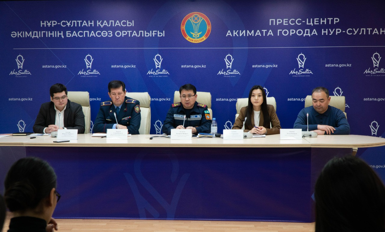 نۇر-سۇلتاندا توتەنشە جاعدايلار رەجيمى اياسىندا قولعا الىنعان شارالار باياندالدى