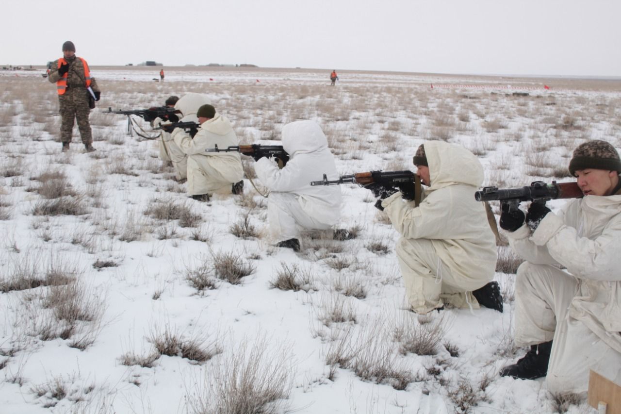 قازاقستان قارۋلى كۇشتەرىندە تاكتيكالىق وقۋ-جاتتىعۋلار ءوتتى