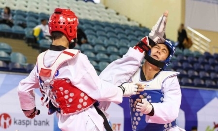 كوكشەتاۋلىق تاەكۆوندوشىلاردىڭ تابىسى