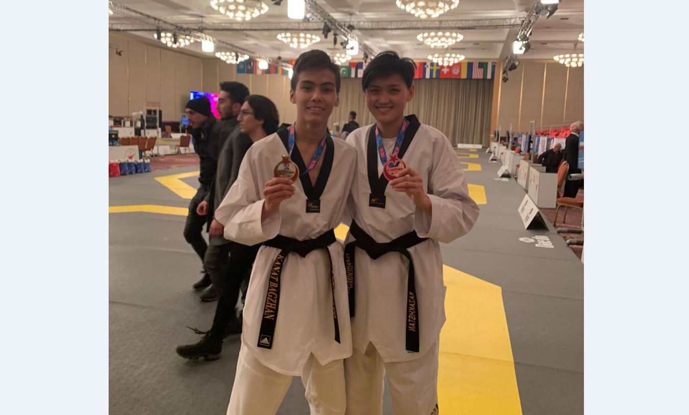 جاس تاەكۆوندوشىلار تۇركيادا التى جۇلدە الدى