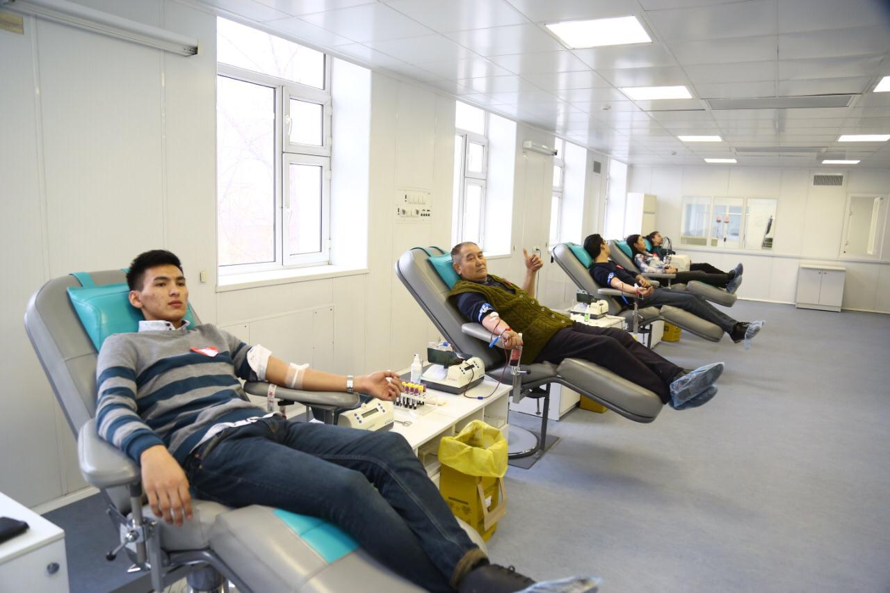 تۇركىستاندا «مەن – دونورمىن, وزگەگە ءۇمىت سىيلايمىن!» اتتى اكتسيا ءوتتى