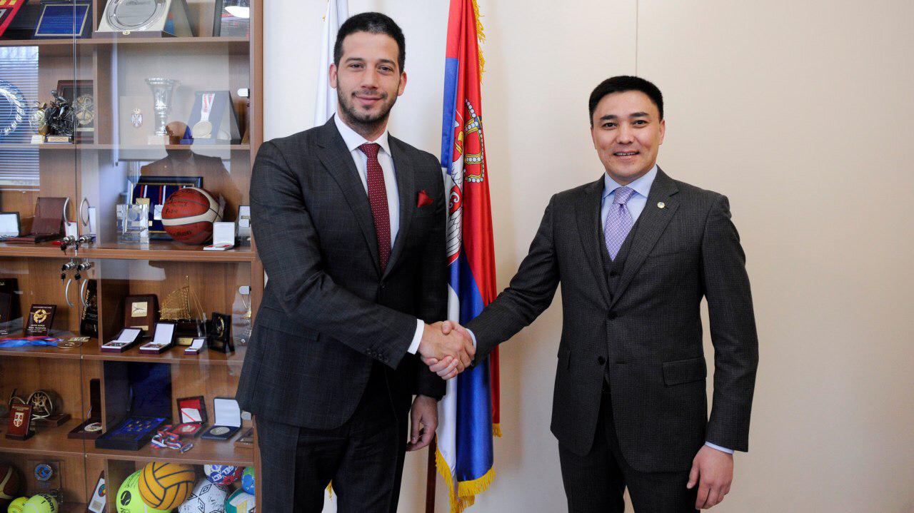 قازاقستان مەن سەربيا جاستار ساياساتى جانە سپورت شەڭبەرىندە ىنتىماقتاستىقتى جانداندىرۋدا