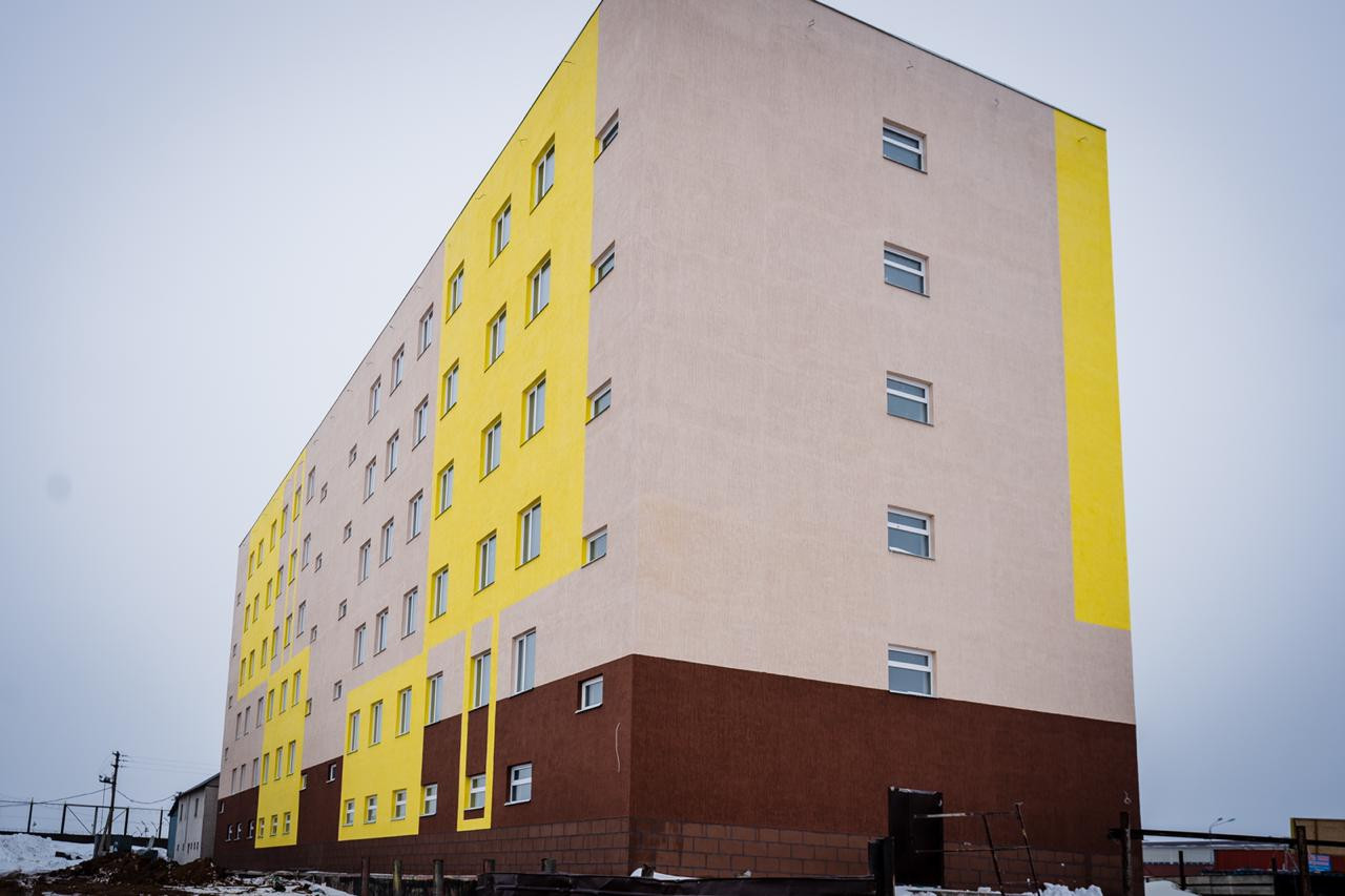 ەلوردادا جابىق ساۋدا ورىنى قىزمەتكەرلەرى ءۇشىن جاتاقحانا سالىندى