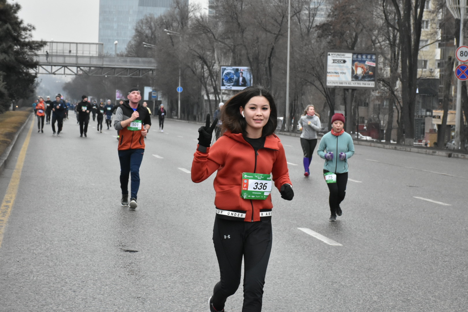 الماتىدا قىسقى جۇگىرۋ جارىسى ءوتتى