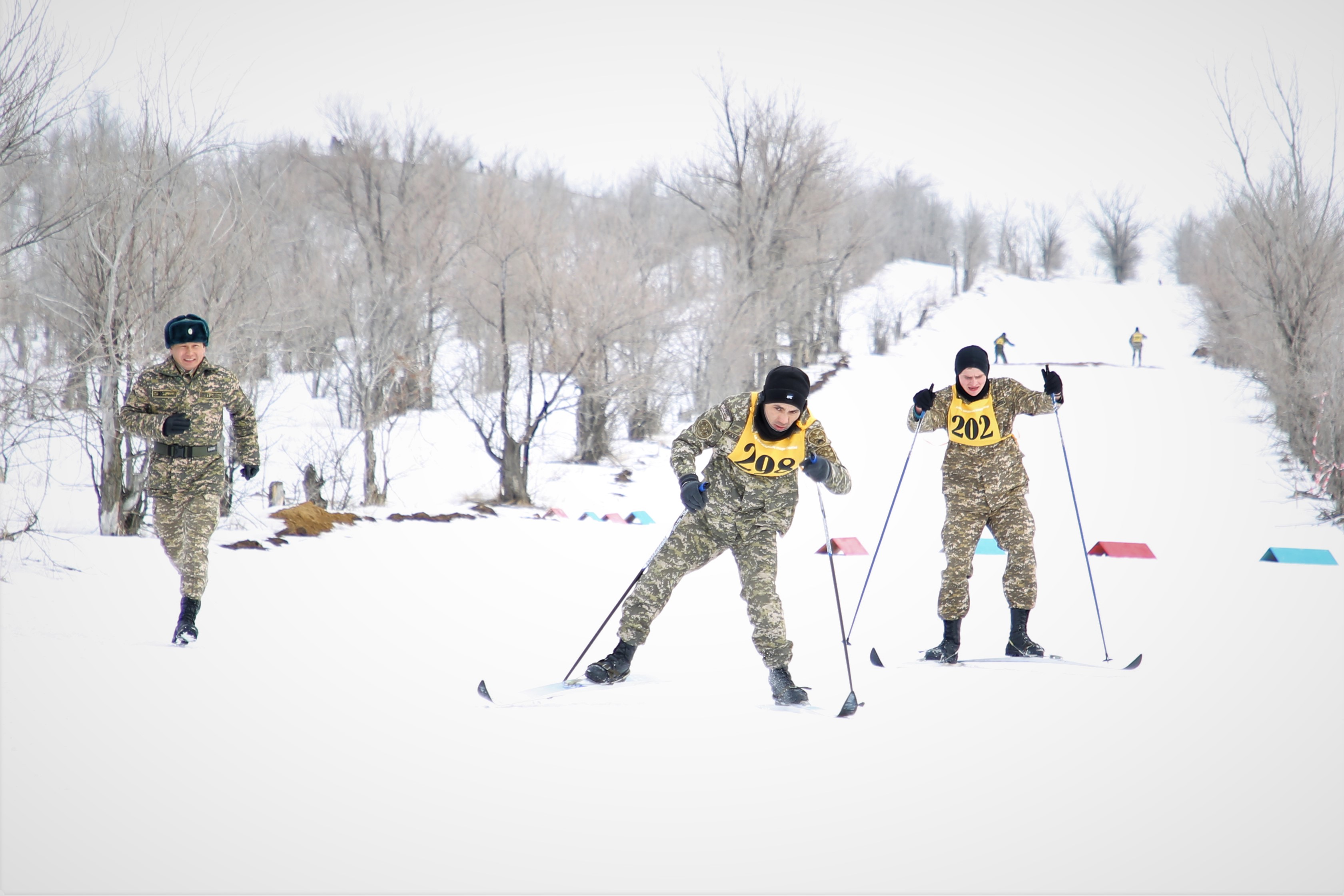 «باتىس» وق اسكەري قىزمەتكەرلەرى اراسىندا شاڭعىدان «پاترۋلدىك جارىس» ءوتتى