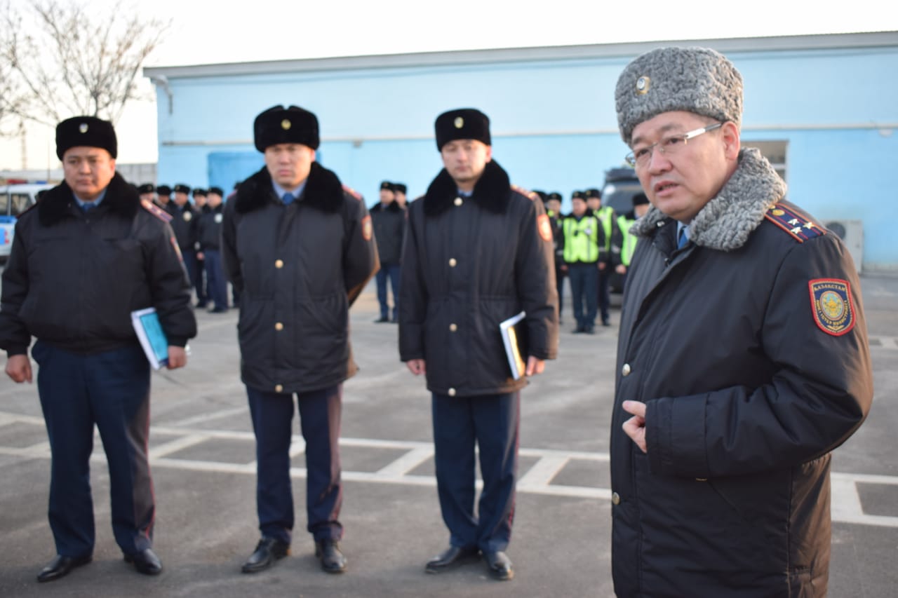 ماڭعىستاۋلىق پوليتسەيلەر ءوز مىندەتتەرىن ساپتىق جيىندا پىسىقتادى