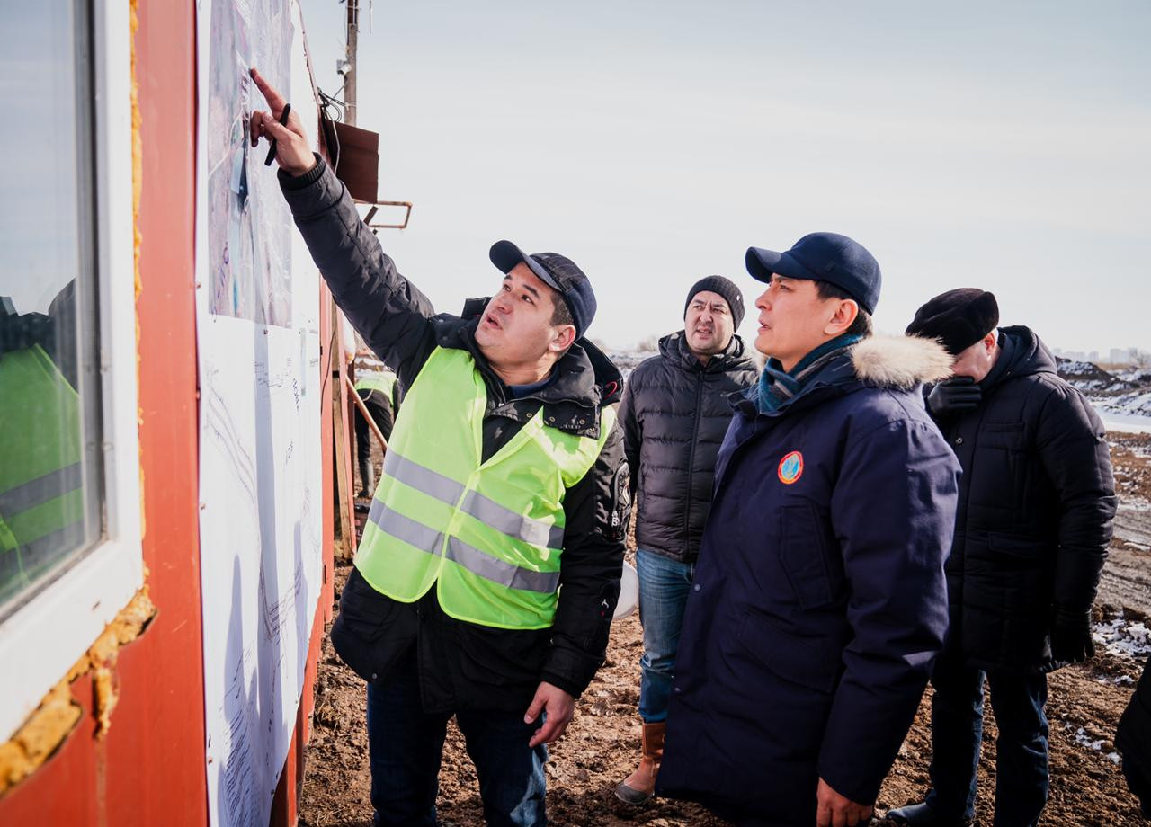 ەلوردا اكىمى تاسقىنعا قارسى شارالاردىڭ بارىسىن تەكسەردى