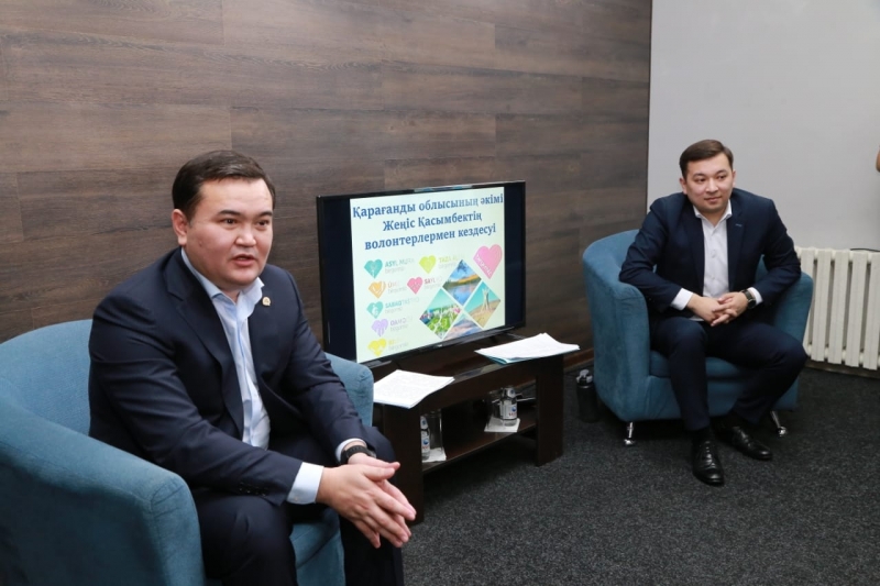 قاراعاندى وبلىسىنىڭ ەرىكتىلەرى جاڭا جوبالار ۇسىندى