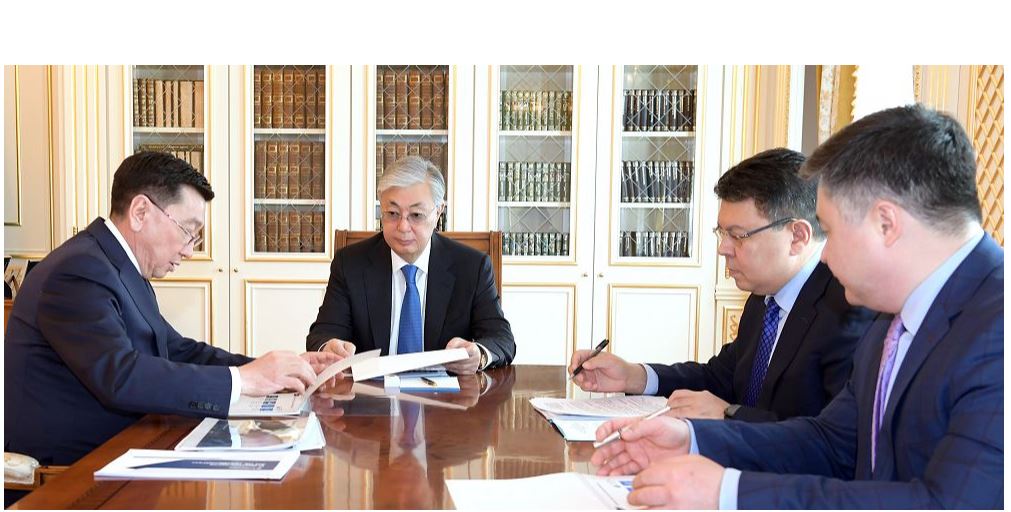 مەملەكەت باسشىسى اليك ايدارباەۆتى قابىلدادى