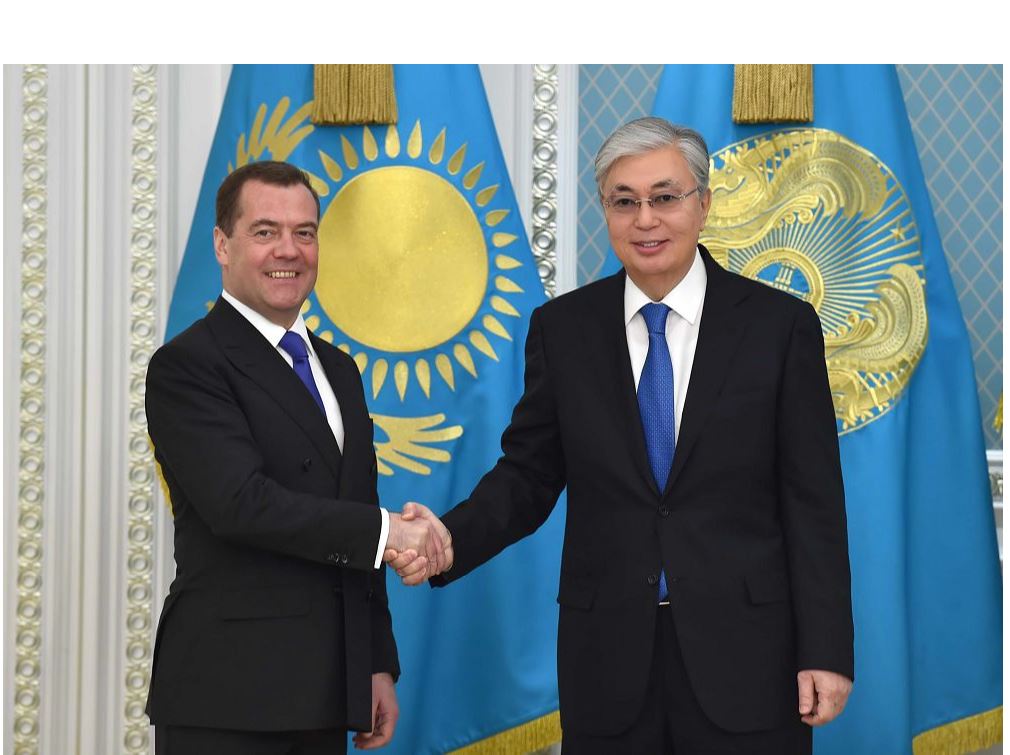 پرەزيدەنت رەسەي فەدەراتسياسىنىڭ قاۋىپسىزدىك كەڭەسى توراعاسىنىڭ ورىنباسارىمەن كەزدەستى