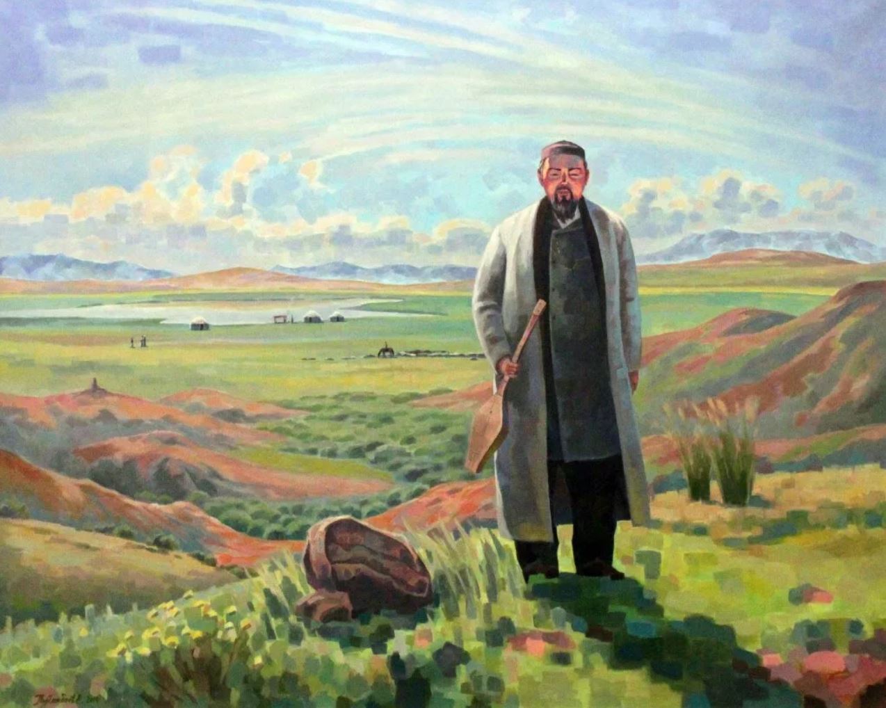 «قالىڭ ەلىم, قازاعىم, قايران جۇرتىم...»