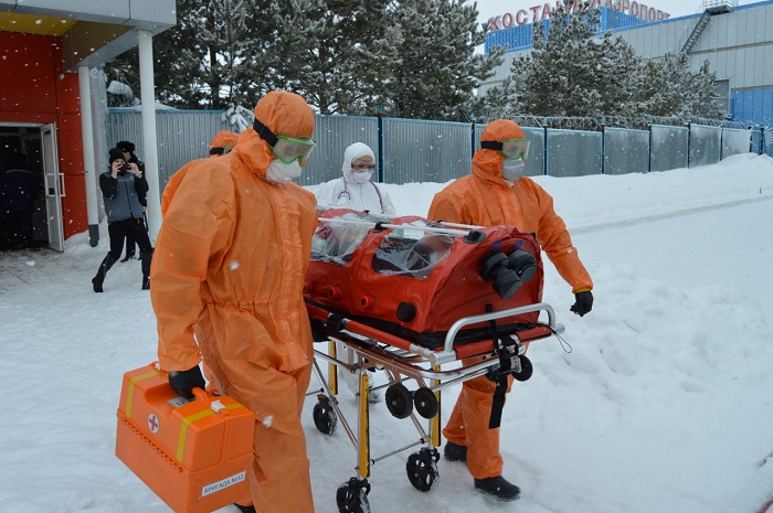 پوليتسەيلەر مەن دارىگەرلەر كوروناۆيرۋس بويىنشا وقۋ-جاتتىعۋ وتكىزدى