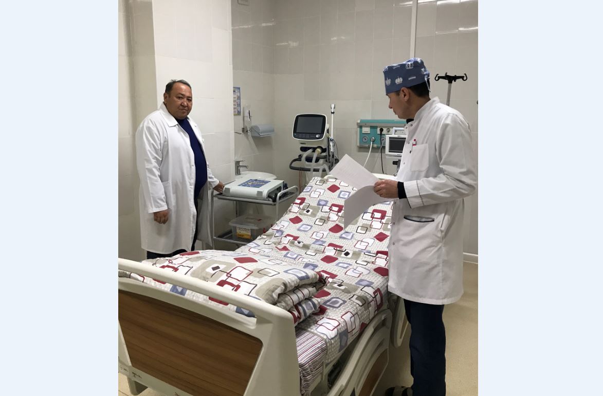 SANTO ارىستاعى اۋرۋحانانى مەديتسينالىق قۇرالدارمەن جابدىقتادى