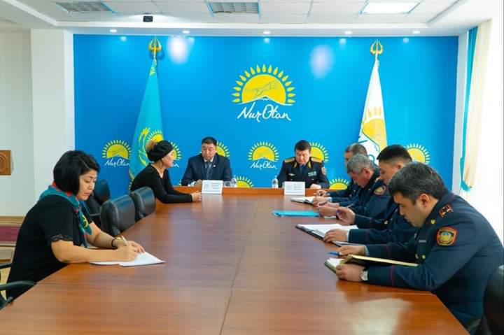 ماڭعىستاۋ وبلىسى پوليتسيا دەپارتامەنتىنىڭ باستىعى ازاماتتاردى جەكە قابىلدادى